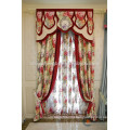 Made to order fancy valance curtain with flower patterns